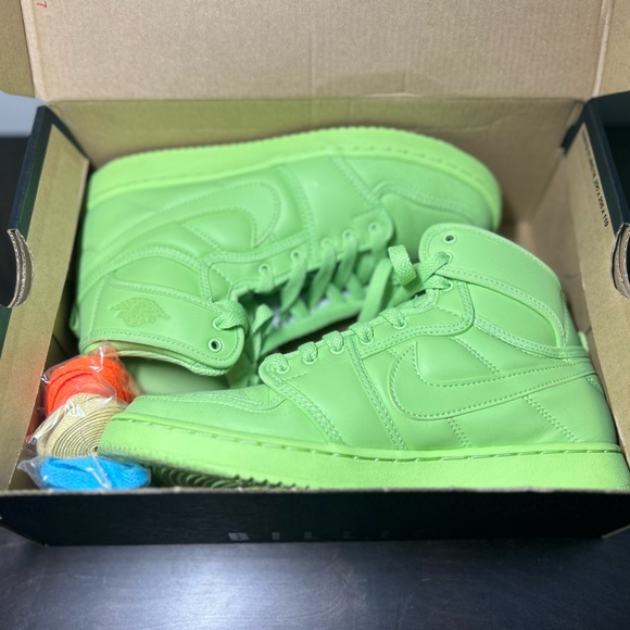 Nike Shoes - 2021 Billie Eilish × Wmns Air Jordan I KO Volt shoes